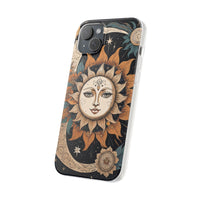 Celestial Sun & Moon Phone Case Cosmic Boho