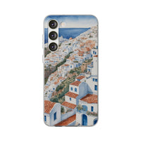 Santorini Coastal Phone Case