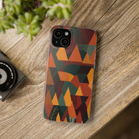 Geometric Autumn Forest Phone Case