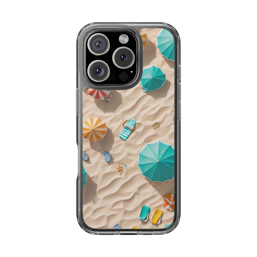 Aerial Beach Scene Phone Case