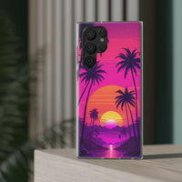 Neon Sunset & Palms Phone Case
