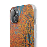 Golden Autumn Pathway Phone Case