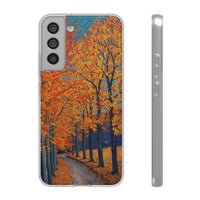 Golden Autumn Pathway Phone Case
