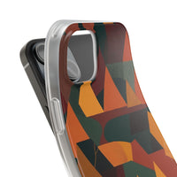 Geometric Autumn Forest Phone Case