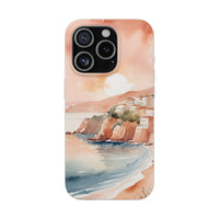Sunset Over Amalfi Phone Case
