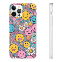 Smiley Bloom Burst Phone Case