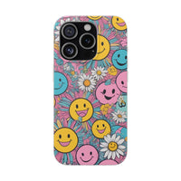 Smiley Bloom Burst Phone Case