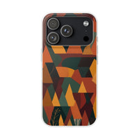 Geometric Autumn Forest Phone Case