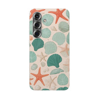 Coastal Coral & Seashell Phone Case
