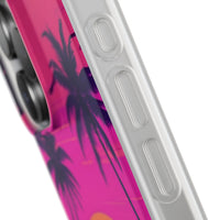 Neon Sunset & Palms Phone Case