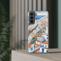 Santorini Coastal Phone Case