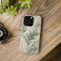 Coastal Leaves Botanical Phone Case