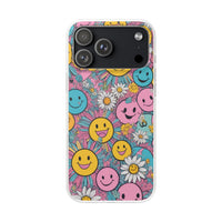Smiley Bloom Burst Phone Case