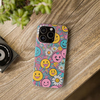 Smiley Bloom Burst Phone Case