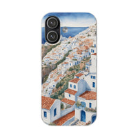 Santorini Coastal Phone Case