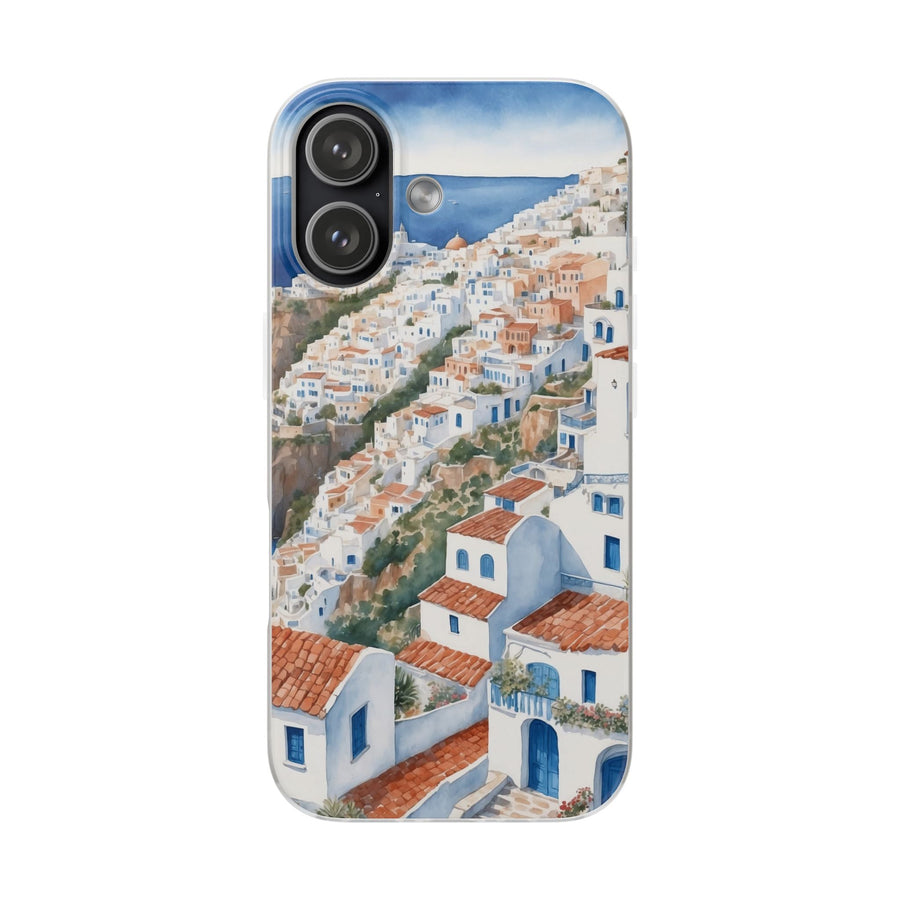 Santorini Coastal Phone Case