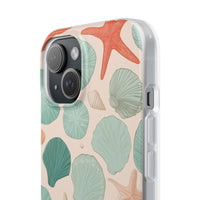 Coastal Coral & Seashell Phone Case