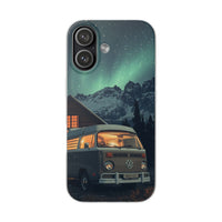 Mountain Cabin Camper Getaway Phone Case