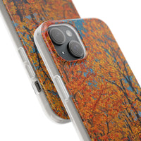 Golden Autumn Pathway Phone Case