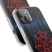 Personalised Spider Superhero Phone Case - Custom Initials Emblem