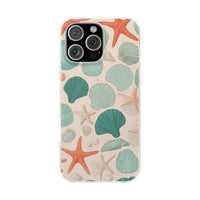 Coastal Coral & Seashell Phone Case