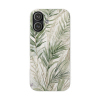 Coastal Leaves Botanical Phone Case