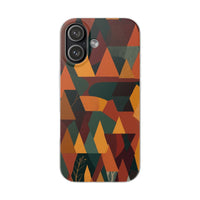 Geometric Autumn Forest Phone Case