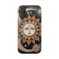 Celestial Sun & Moon Phone Case Cosmic Boho