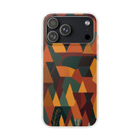 Geometric Autumn Forest Phone Case