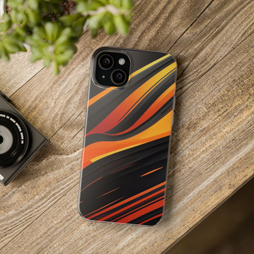 Abstract Flames Fiery Streaks Phone Case